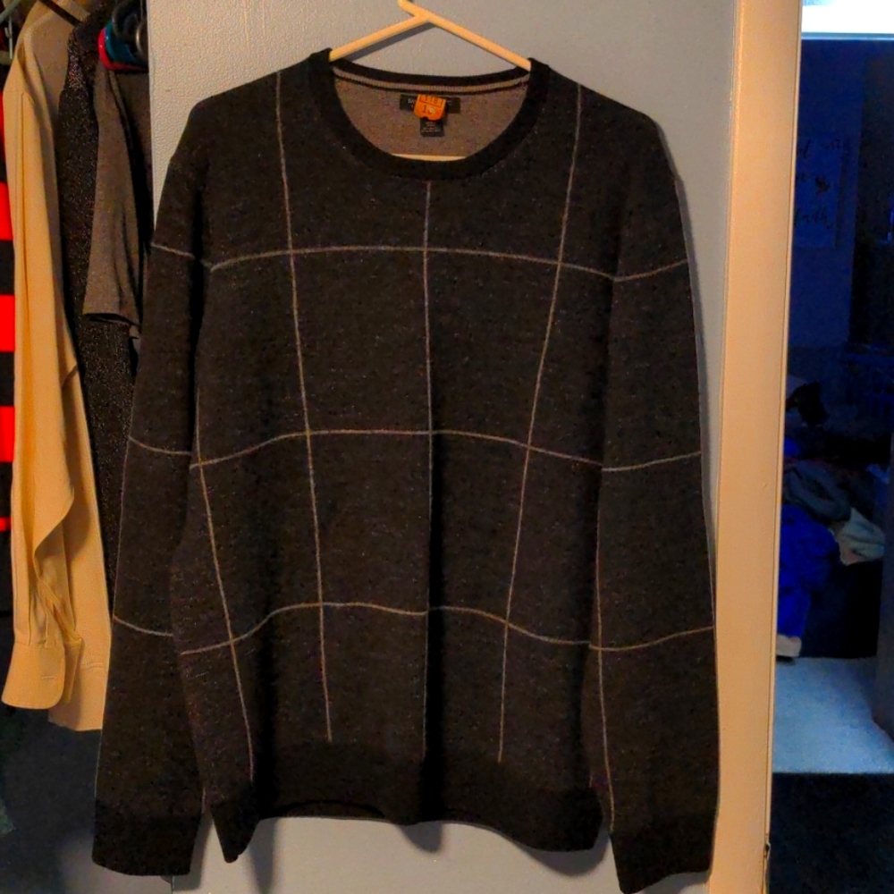 Black Merino Wool Sweater by Banana Republic